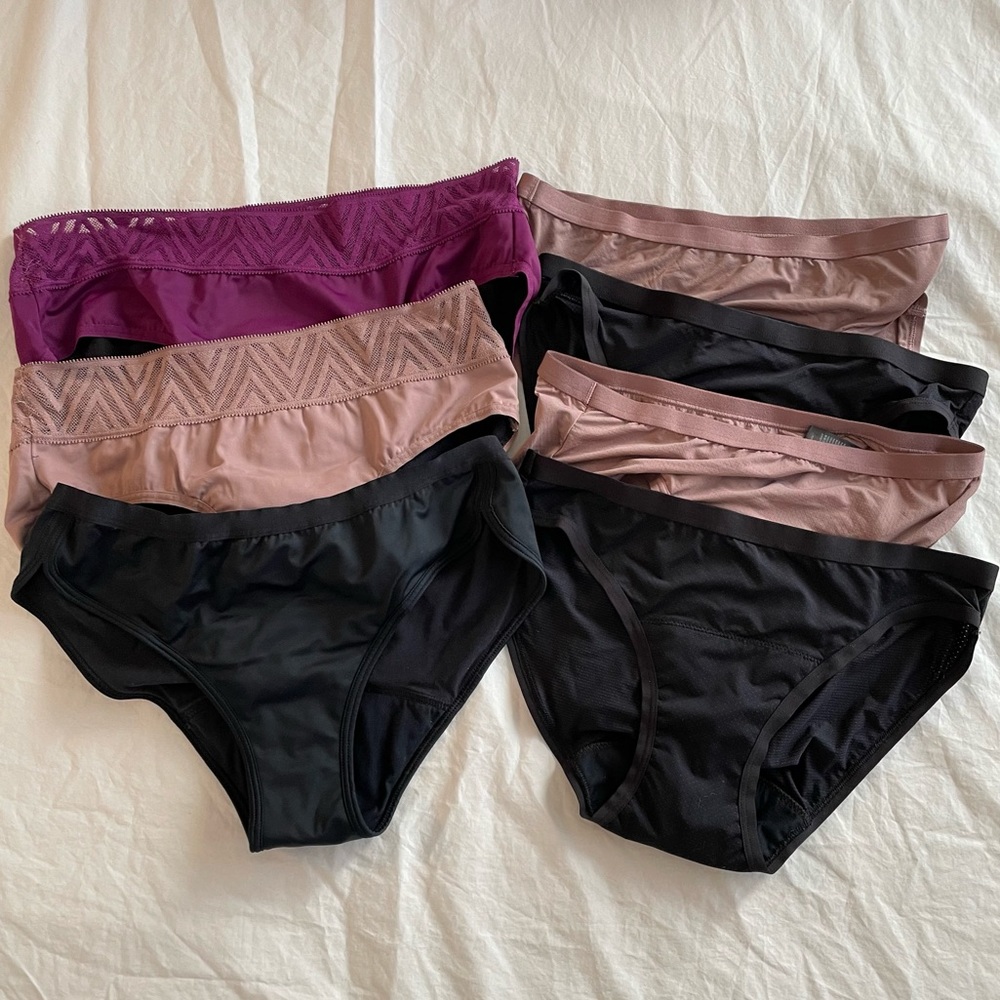 Thinx Period Underwear (lot of 7)